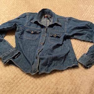Quizz Kidz New York Jean Shirt Size M